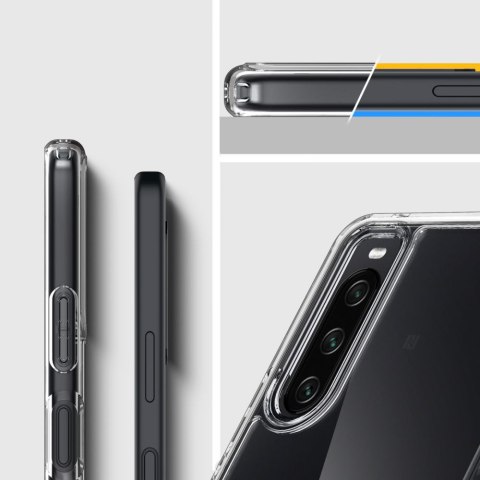 Etui obudowa case Spigen Ultra Hybrid do Sony Xperia 10 IV Crystal Clear