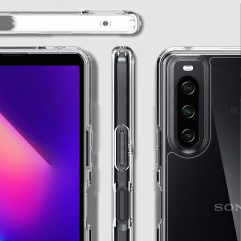 Etui obudowa case Spigen Ultra Hybrid do Sony Xperia 10 IV Crystal Clear