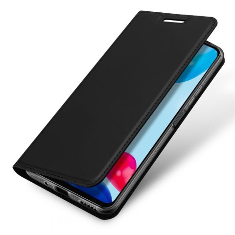 Etui ochronne z klapką Dux Ducis Skin Pro skórzane do Xiaomi Redmi Note 11/ 11S Czarne