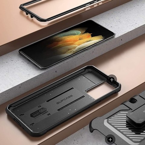 Etui pancerne Supcase Unicorn Beetle Pro do Samsung Galaxy S21 FE Black