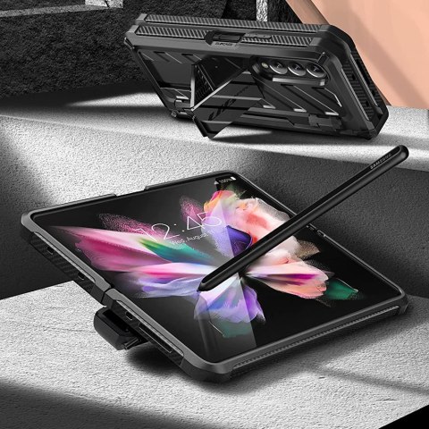 Etui pancerne Supcase Unicorn Beetle Pro do Samsung Galaxy Z Fold 3 Black