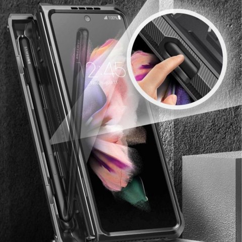Etui pancerne Supcase Unicorn Beetle Pro do Samsung Galaxy Z Fold 3 Black