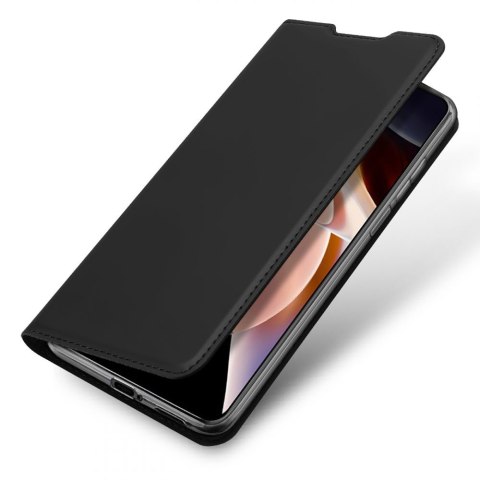 Etui z klapką Dux Ducis Skin Pro skórzane do Xiaomi Redmi Note 11 Pro/ 11 Pro Plus 5G Czarne