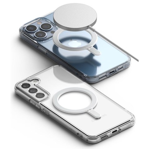 Pierścień magnetyczny blaszka Ringke Magnetic Plate do iPhone MagSafe i Ring adapter White