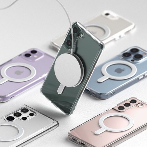 Pierścień magnetyczny blaszka Ringke Magnetic Plate do iPhone MagSafe i Ring adapter White