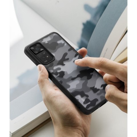 Etui Ringke Fusion do Xiaomi Redmi Note 11 Pro / 11 Pro 5G Matte Camo Black