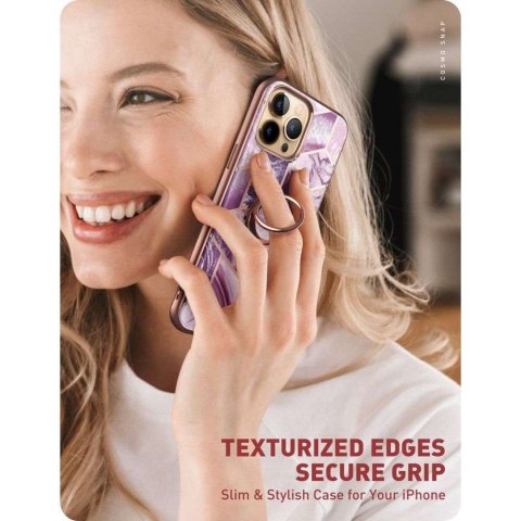 Etui Supcase IBLSN Cosmo Snap do Apple iPhone 13 Pro Max Marble Purple
