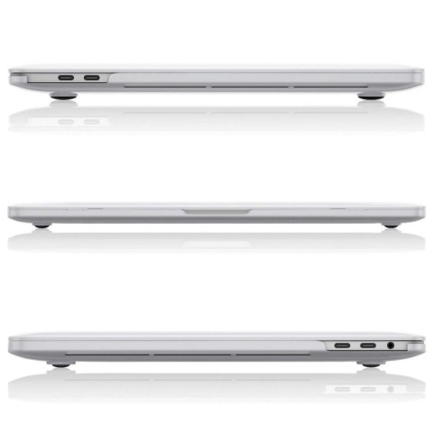 Etui obudowa SmartShell do Apple Macbook Pro 13 2016-2020 Crystal Clear
