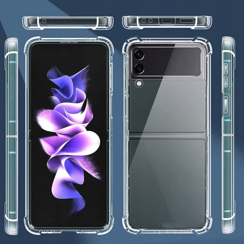 Etui pancerne ShockProof Alogy Case do Samsung Galaxy Z Flip 3 5G Clear