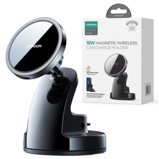 Magnetyczny uchwyt samochodowy z ładowarką do MagSafe Joyroom JR-ZS240 na kokpit 15W Black