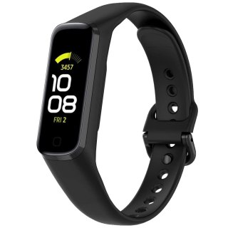 Sportowy pasek gumowy soft Alogy strap do Samsung Galaxy Fit 2 SM-R220 Czarny