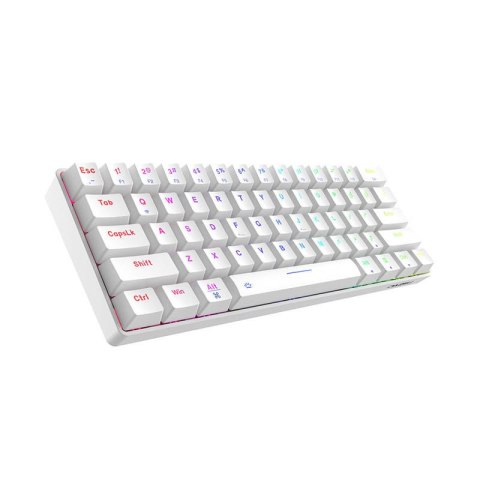 Bezprzewodowa klawiatura mechaniczna Dareu EK861 Bluetooth + 2.4G RGB (biała)