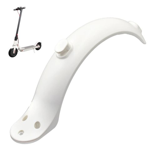 Błotnik tylni Alogy do hulajnogi elektrycznej do Xiaomi M365 / Pro / Mi 1S / Pro 2 Biały