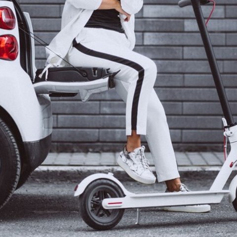 Błotnik tylni Alogy do hulajnogi elektrycznej do Xiaomi M365 / Pro / Mi 1S / Pro 2 Biały