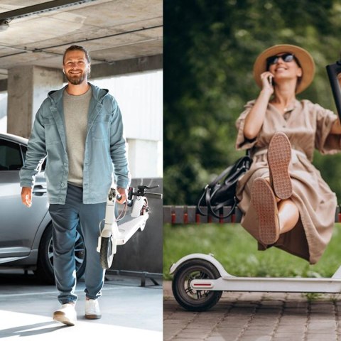 Błotnik tylni Alogy do hulajnogi elektrycznej do Xiaomi M365 / Pro / Mi 1S / Pro 2 Biały