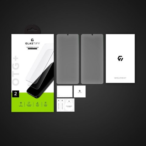 Szkło hartowane GlasTIFY OTG+ 2-pack do Samsung Galaxy A13 5G Clear
