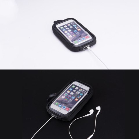 Torba rowerowa RockBros 030-60BK sakwa na rower uchwyt na telefon do 6.7 cala