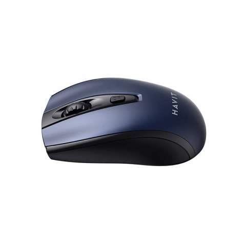 Bezprzewodowa mysz uniwersalna Havit MS858GT (czarno-niebieska)