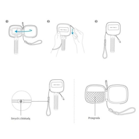 Hard Case PGYTECH do DJI Osmo Action i GoPro (P-GM-127)