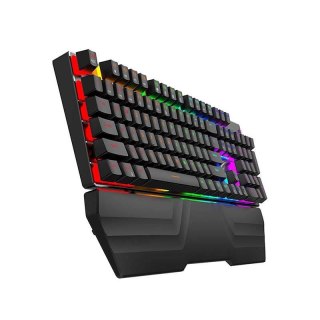 Klawiatura gamingowa mechaniczna Havit KB856L RGB z podkładką pod nadgarstki