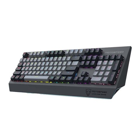 Klawiatura mechaniczna Motospeed CK99 RGB (czarno-szara)