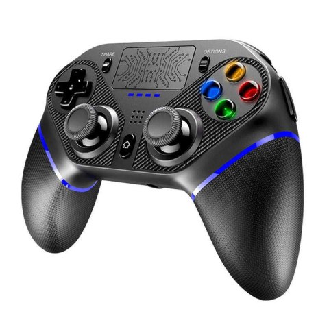 Kontroler bezprzewodowy / GamePad iPega Ninja PG-P4010 touchpad PS4 (czarny)