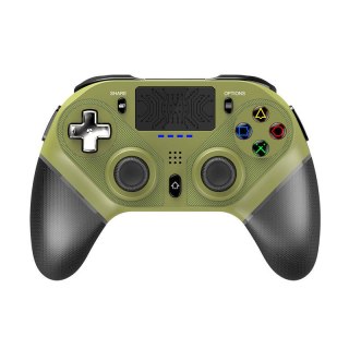 Kontroler bezprzewodowy / GamePad iPega Ninja PG-P4010A touchpad PS4 (khaki)