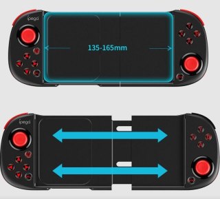 Kontroler bezprzewodowy / GamePad iPega PG-9217A z uchwytem na telefon