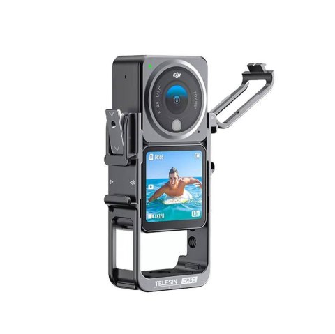 Metalowa obudowa / ramka zabezpieczająca Telesin dla DJI Action 2 (OA-FMS-003)