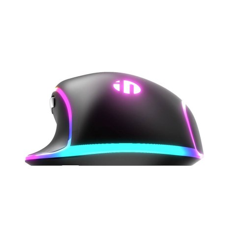 Mysz gamingowa Inphic PW8 RGB 1200-7200 DPI (czarna)