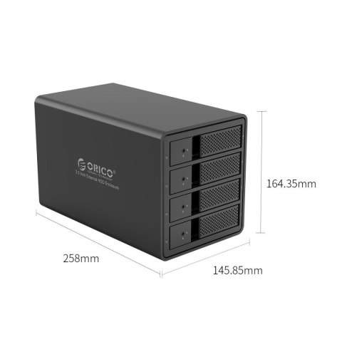 Obudowa zewnętrzna Orico na 4 dyski HDD 3.5" USB 3.0 typ B, RAID