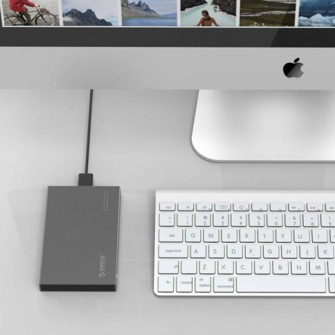 Obudowa zewnętrzna dysku Orico SSD/HDD 2.5" SATA III (szara)