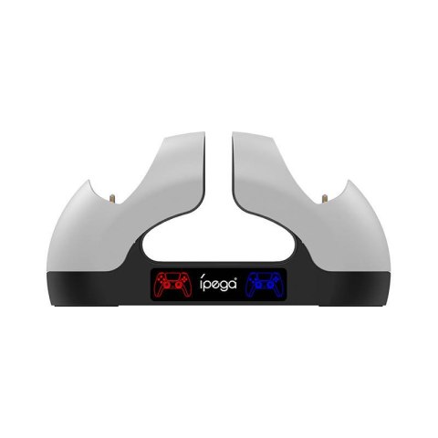 Podwójna stacja dokująca do Kontrolera / GamePada do PS5 iPega PG-P5008 (biała)