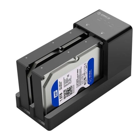 Stacja dokująca Orico 2x SATA 3,5 / 2,5" z funkcją duplikatora