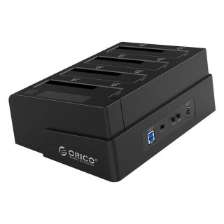 Stacja dokująca Orico do dysków HDD/SSD, 2,5'/3,5', USB 3.0, SATA z funkcją klonowania (czarna)