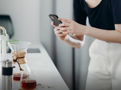 Etui obudowa Ringke Air case do Apple iPhone 13 Mini Smoke Black