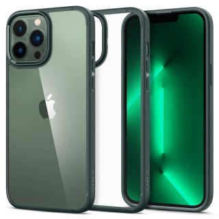 Etui obudowa case Spigen Ultra Hybrid do Apple iPhone 13 Pro Midnight Green