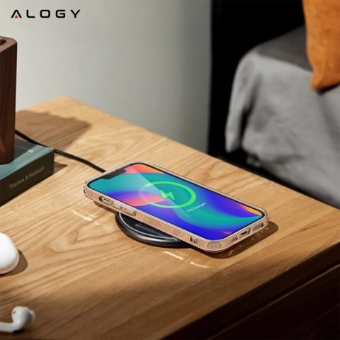 Etui pancerne obudowa Alogy Hybrid Case do Apple iPhone 13/14 Przezroczyste