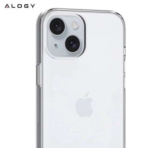 Etui pancerne obudowa Alogy Hybrid Case do Apple iPhone 13/14 Przezroczyste