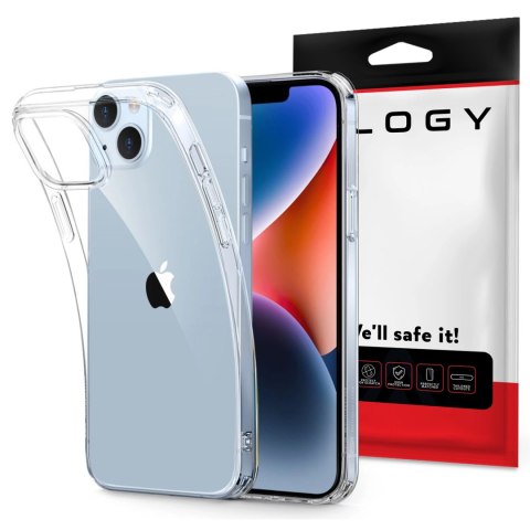 Etui pancerne obudowa Alogy Hybrid Case do Apple iPhone 13/14 Przezroczyste