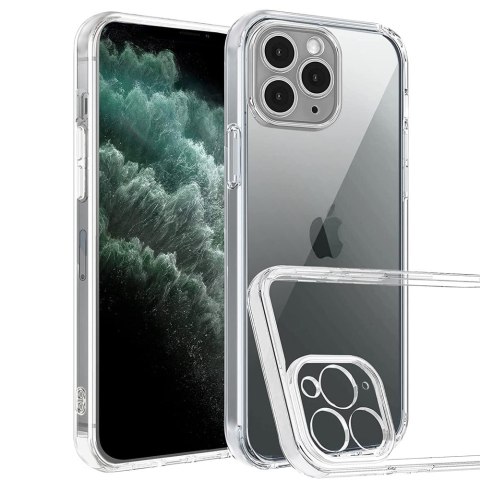 Etui pancerne obudowa Alogy Hybrid Case z osłoną na aparat do Apple iPhone 11 Pro Max Przezroczyste