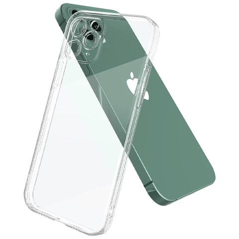 Etui pancerne obudowa Alogy Hybrid Case z osłoną na aparat do Apple iPhone 11 Pro Max Przezroczyste