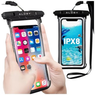 Etui wodoodporne Uniwersalne Alogy HydroShield™ IPX8 wodoszczelne uniwersalne do 6.5 Wodoodporna ochrona na plażę basen kajak Cz