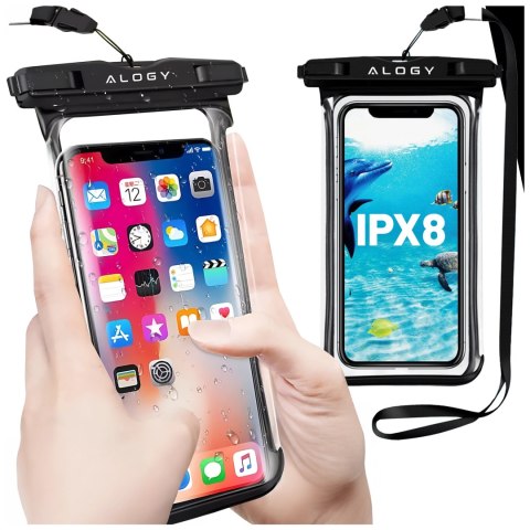 Etui wodoodporne Uniwersalne Alogy HydroShield™ IPX8 wodoszczelne uniwersalne do 6.5 Wodoodporna ochrona na plażę basen kajak Cz