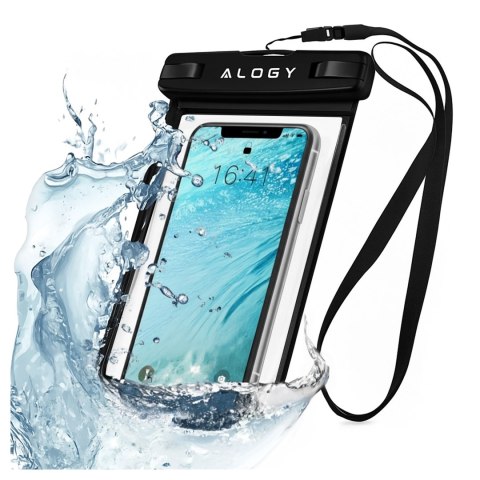 Etui wodoodporne Uniwersalne Alogy HydroShield™ IPX8 wodoszczelne uniwersalne do 6.5 Wodoodporna ochrona na plażę basen kajak Cz