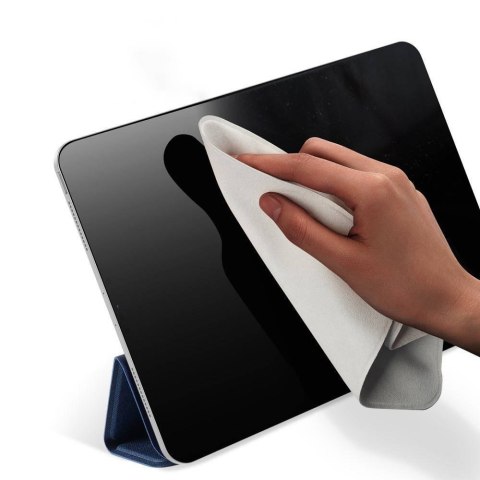 Ściereczka polerująca z mikrofibry Dux Ducis do ekranów monitora 160x160mm Szara