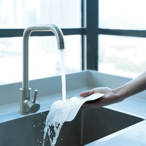 Ściereczka polerująca z mikrofibry Dux Ducis do ekranów monitora 160x160mm Szara