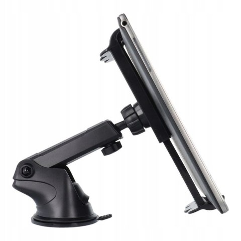 Uchwyt samochodowy Alogy uniwersalny na szybę, deskę rozdzielczą do telefonu tabletu 11" Czarny