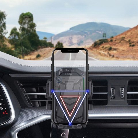 Uchwyt samochodowy Uniwersalny CH01 teleskopowy do telefonu na kratkę szybę Black