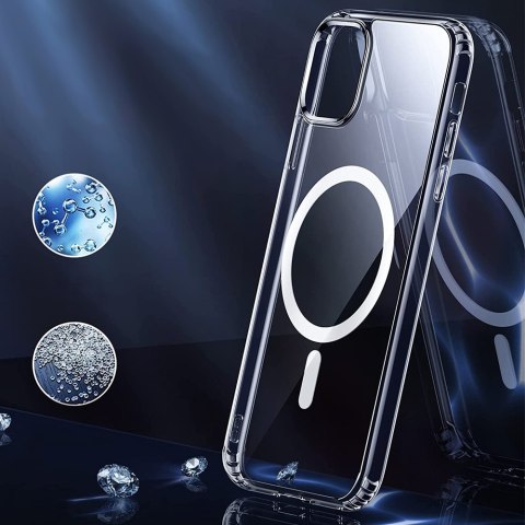Etui do MagSafe Alogy Ultra Slim Mag do ładowarek Qi do iPhone 11 Pro Przezroczyste